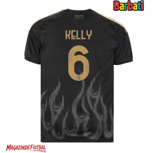 Juventus Lloyd Kelly #6 Tricou Fotbal Replică 2026-27 Barbati Treilea Juventus Lloyd Kelly #6 Tricou Fotbal Replică 2026-27 Barbati Treilea